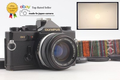*Exc+5 w/ Strap* Olympus OM-2 SLR Film Camera F.Zuiko 50mm F1.8 Lens From JAPAN