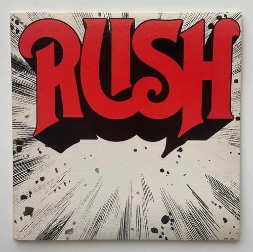 MOON RECORDS! Vtg ORIGINAL 1974 RUSH Album S/T Vinyl 1ST PRESS Lp MN-100 EX-NM!!