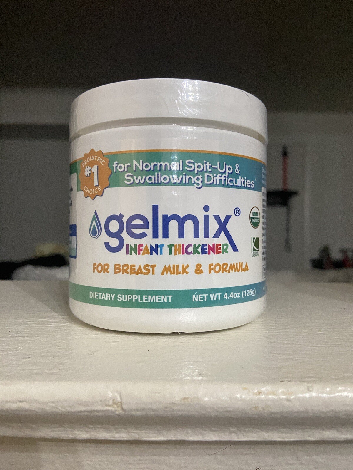 GELMIX Infant Thickener - NEW factory sealed - Expires 11/2026