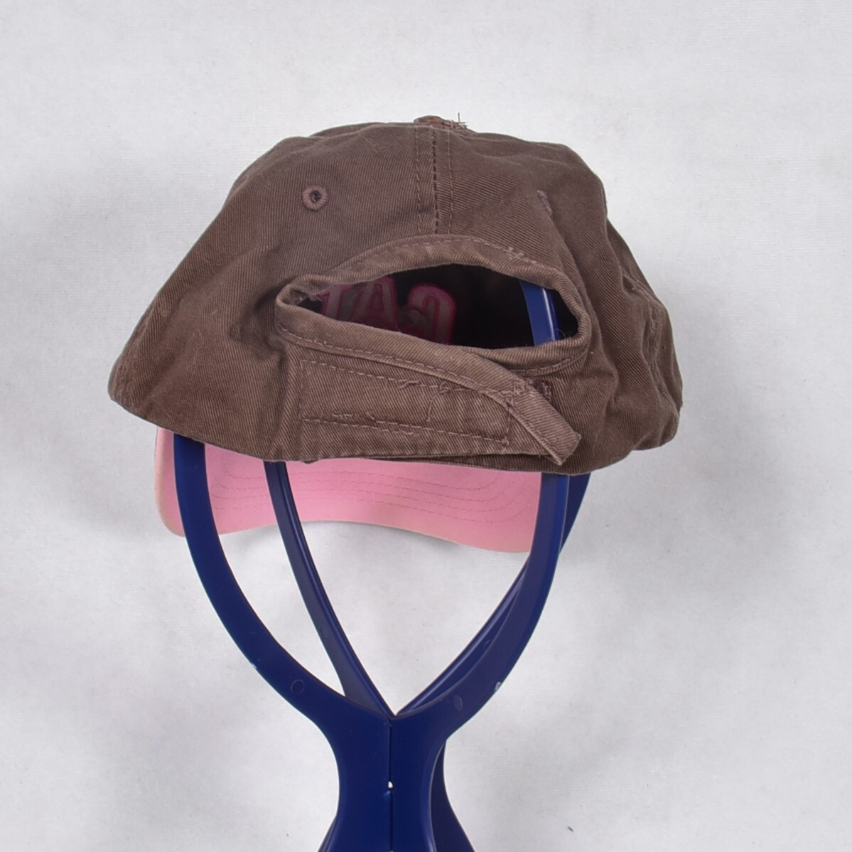 Cat Caterpillar Adjustable Baseball Cap Brown and… - image 7