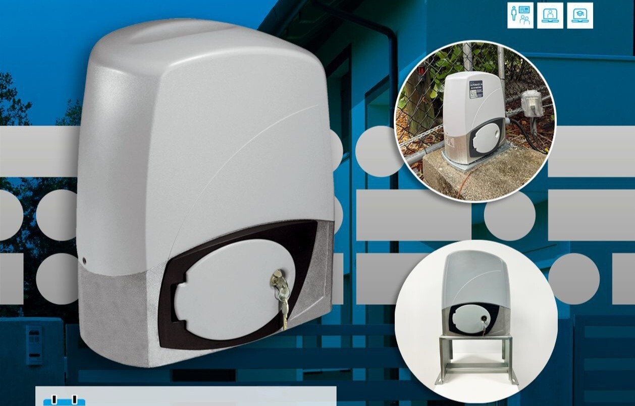 Sliding door Motor CAME BX-243C For Doors Up To 660 lb Imclude 2 controls 1 RF