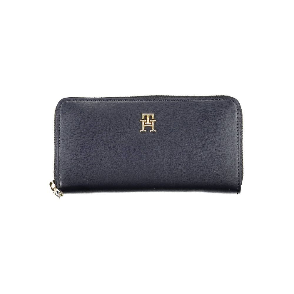 Tommy Hilfiger Blue Polyester Wallet for Men Stylish and Durable
