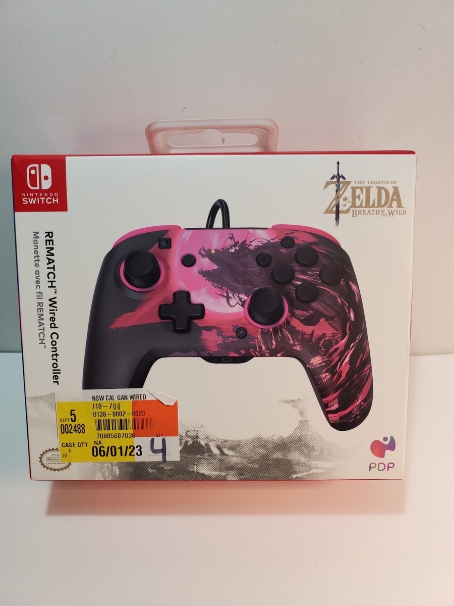 NewPDP Rematch Advanced Wired Controller for NintendoSwitch Zelda Calamity  Ganon
