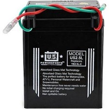 US POWERSPORTS BATTERY FOR Honda CG125 BR Brazil 1984