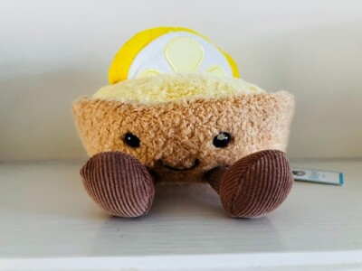 JELLYCAT MEIN NAME IST COLLETTE TARTE AU ZITRONE BRANDNEU MIT ETIKETT ORIGINAL A6TAC
