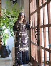 Latest Launch Faux Georgette Top And Palazzo With Dupatta For Women  Girls