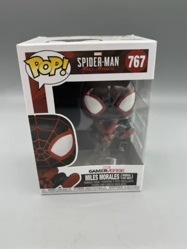 Funko Pop! Vinilo: Marvel - Miles Morales (Bodega Cat Suit) #767