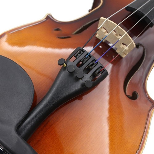 Violine Saitenhalter 4 Feinstimmer Aluminiumlegierung Geige Tailgut 3/4 4/4 Teil - Bild 4 von 24