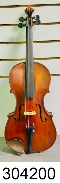 J.F. Lott Maker London Violin W/ Golden Strad Bow 4/4 Size