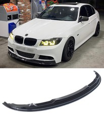 BMW 3 SERIES E90 E91 MP STYLE FRONT LIP SPLITTER SPOILER GLOSS BLACK LCI 2009-12
