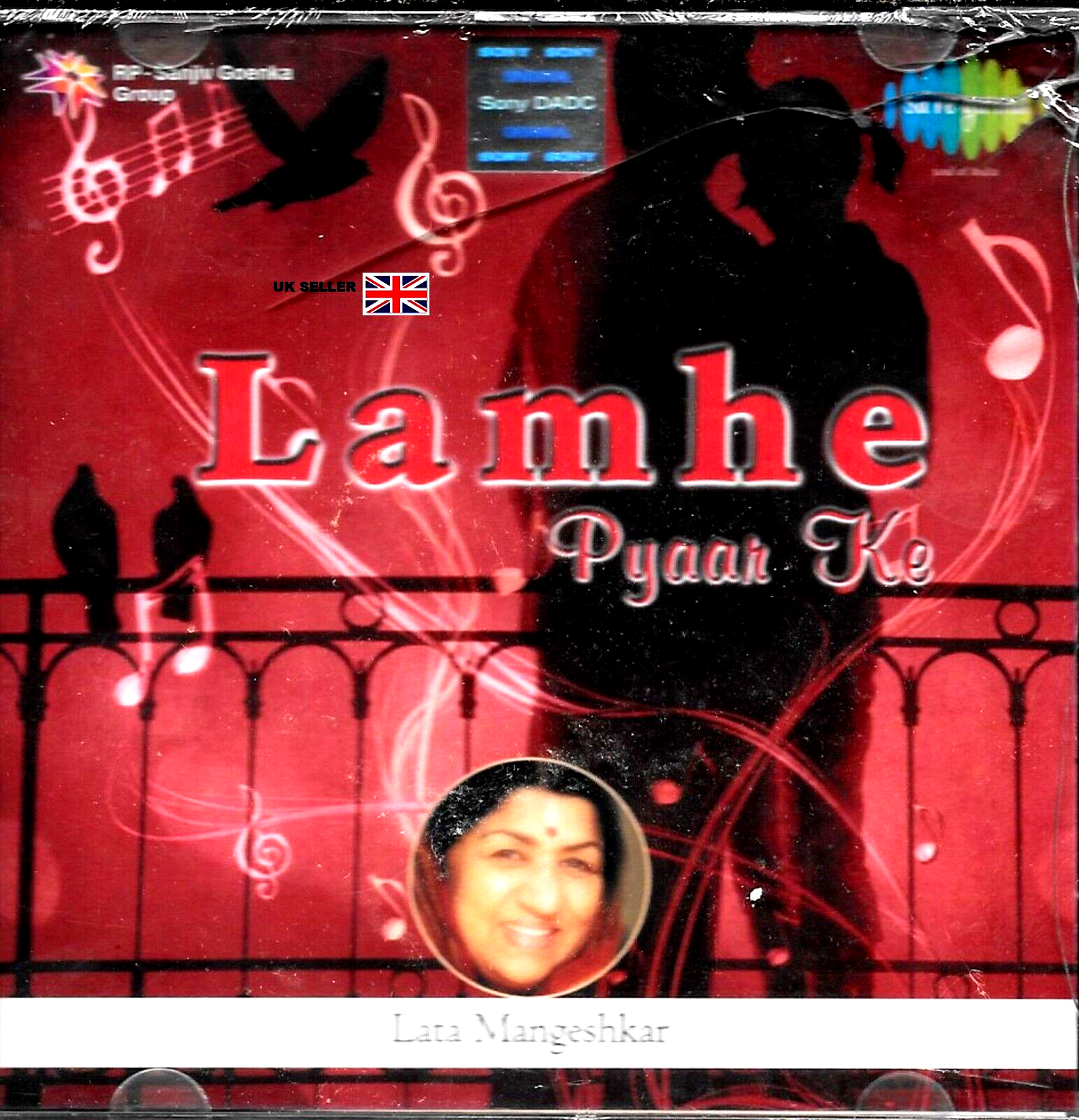 LATA MANGESHKAR - LAMHE PYAAR KE - NEW BOLLYWOOD SOUND TRACK CD - FREE UK POST