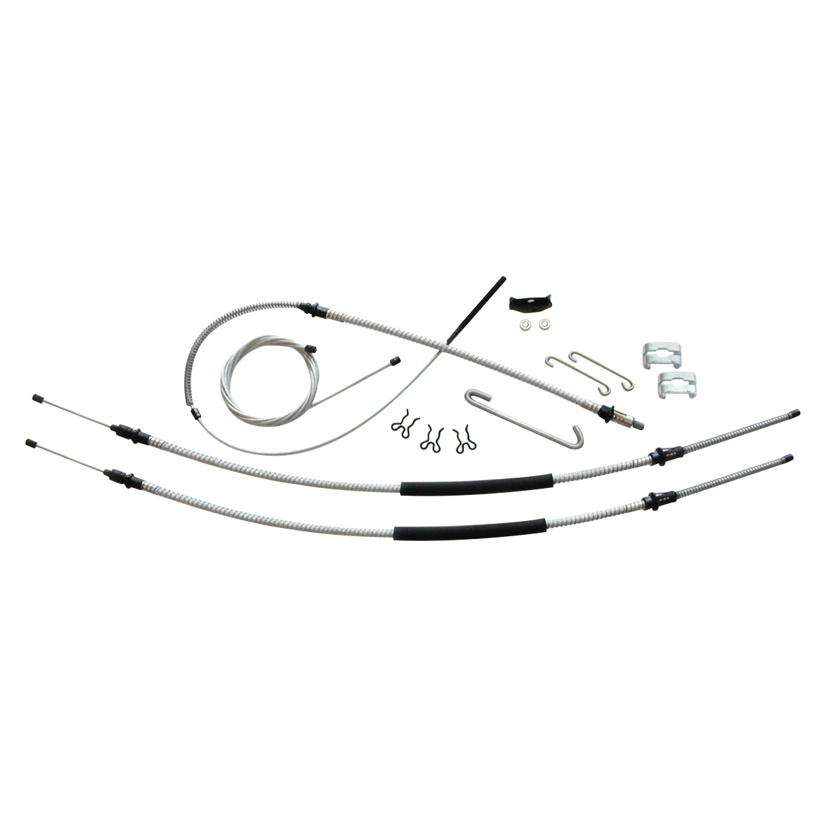 1968-72 GM A-Body, T350 or Manual Transmission, Complete Brake Cable Kit, OE