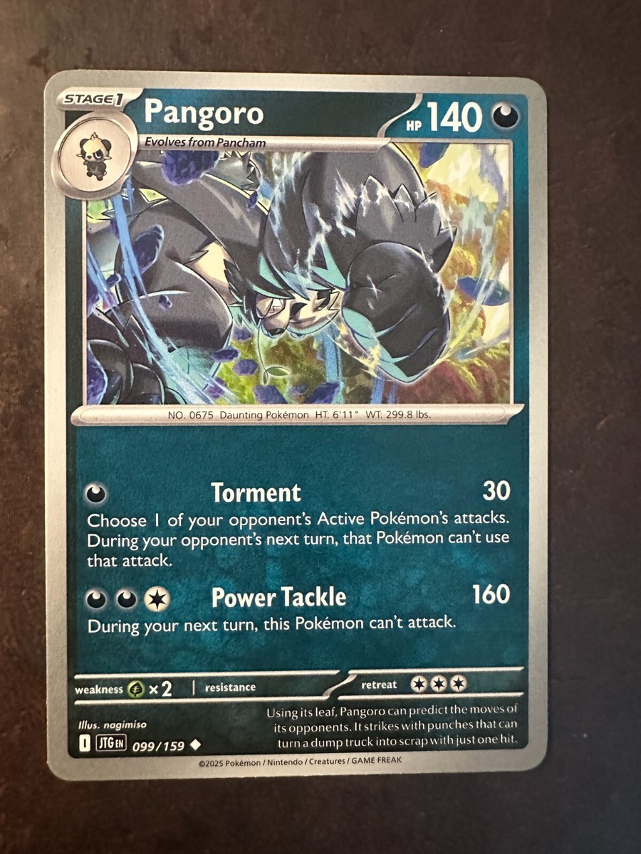 Pangoro 099/159 Sv09: Journey Together Regular | eBay
