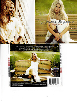 JESSICA SIMPSON - DO YOU KNOW (CD 2008) *11 TRACKS* DOLLY PARTON