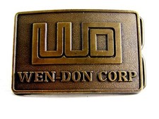 Wen-Don Corp Belt Buckle 12022013
