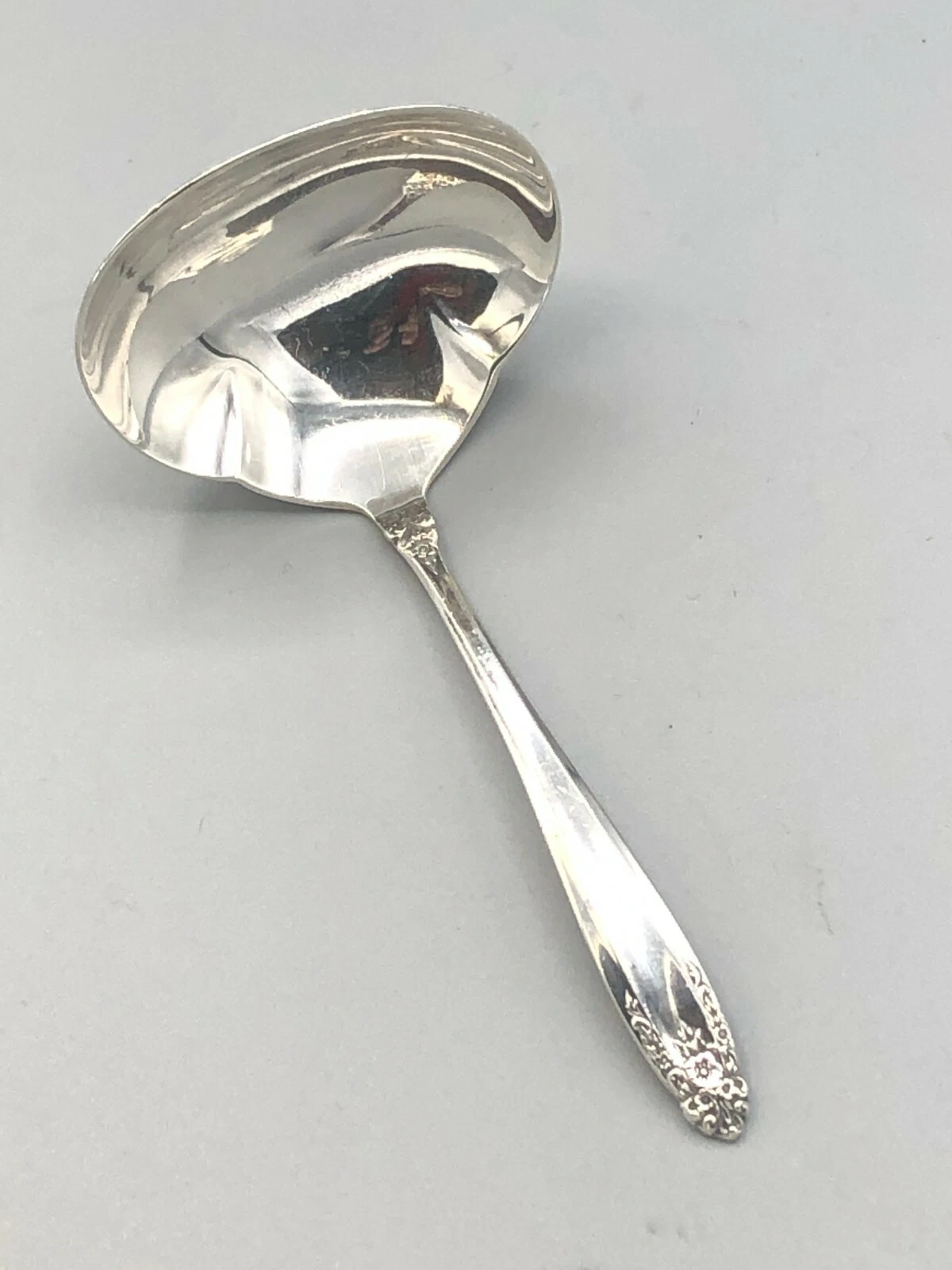 Prelude by International Sterling Silver small Cream or Sauce Ladle 4 1/8"
