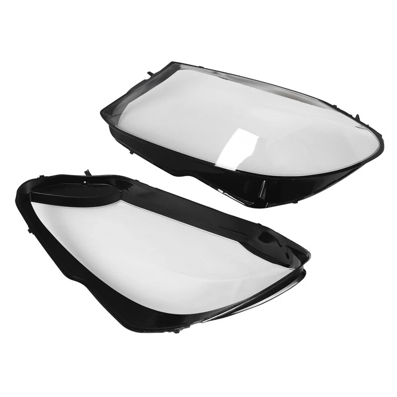 Pair For 2015-2018 Mercedes-Benz W205 C250 C300 C400 Headlight Lens Cover Clear - Изображение 4 из 4