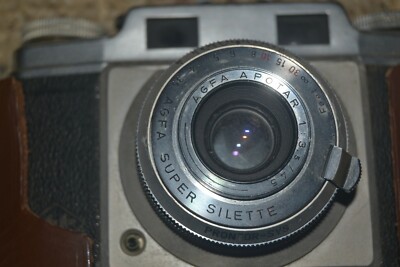 Agfa Super Silette Apotar 1:3.5/45 Prontor SVS w/ Case | eBay