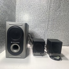 AltecLansing 221 Amplified Active Powered Computer Speakers with Subwoofer WORKS