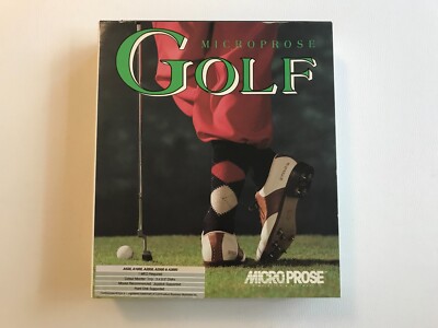 Microprose Golf - Amiga - Big Box