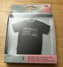 Jolee's Mini T-Shirt EK Sucess CHICAGO HAS ALL THAT JAZZ Embellishment Sticker
