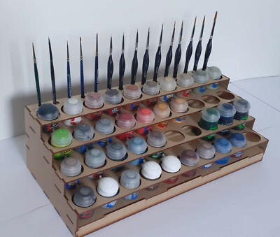 Feldherr Paint Rack Compatible Avec 11 Pots De Peinture Citadel (12 ML