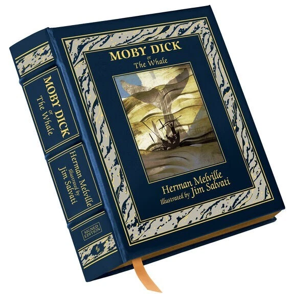 MOBY DICK Melville Easton Press DELUXE Illustrator SIGNED SEALED 1 of 1200 - Image 3 of 4