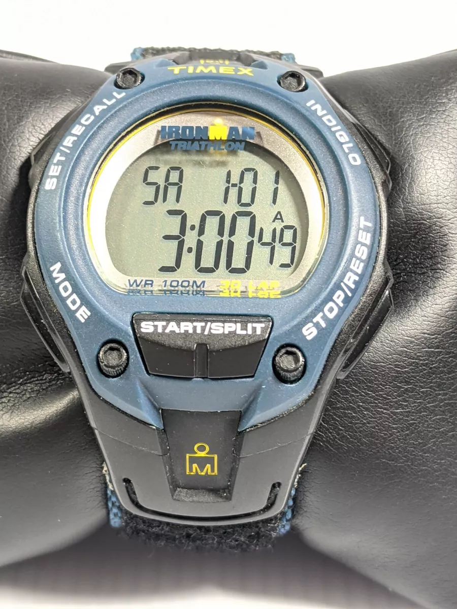 Timex ironman triathlon store set time
