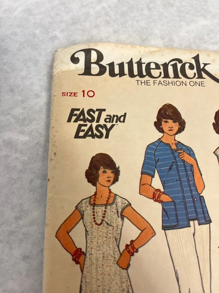 VTG Lot 3 Sewing Patterns Simplicity McCall's Butterick 60s-70s Groovy Women's * - Image 4 of 4