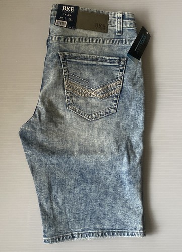 BKE TYLER RELAXED FIT MID RISE SHORTS 