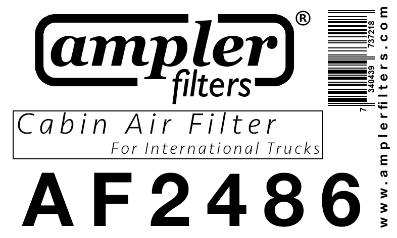 Cabin Air Filter for International - AF2486, 3839141C1, AF27958  