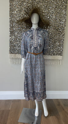 ZIMMERMANN Vitali paisley-print Linen dress US 8 UK 12 AU 2 New | eBay ZIMMERMANN Vitali paisley-print Linen dress US 8 UK 12 AU 2 New | eBay