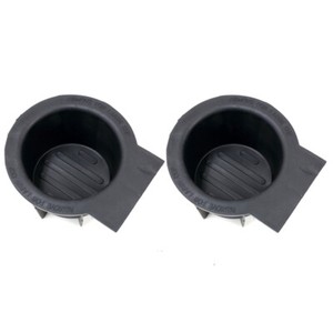 Details About 2004 2011 Ford F 150 Floor Console Cup Holder Rubber Insert Liners 2 Set Oem New