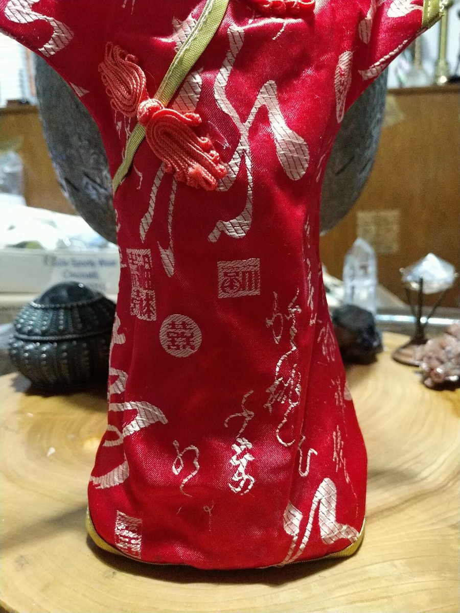red dress wine bottle Suit Wine Bottle Cover Wine Bottle Pouch Sweater Red Wine Bottle Cover Cheongsam Wine Cover