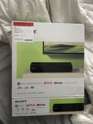 Sony Blu-ray Disc Player, Wired w/ 1080p Playback, Dolby TrueHD - BDP-S1700