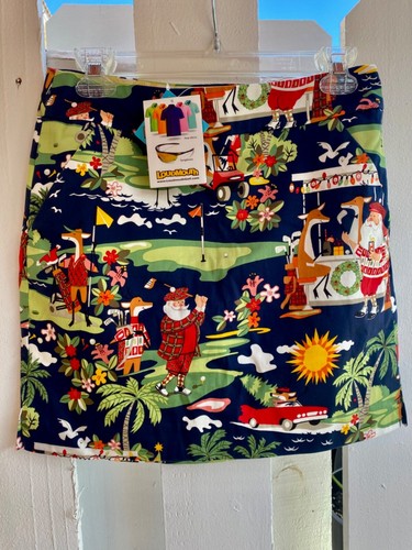 NWT LOUDMOUTH HAWAIIAN CHRISTMAS LADIES 
