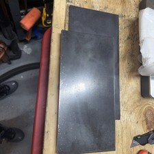 2 Pieces Of Steel Plate, 1/4" thick x 6" wide x 12 Long