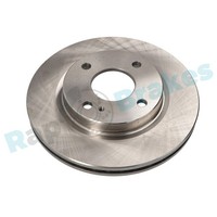 2X RAP Brakes Bremsscheibe R-D0955 FüR Ford Fiesta 6 CB1 CCN Van KA 3 UK FK VCT