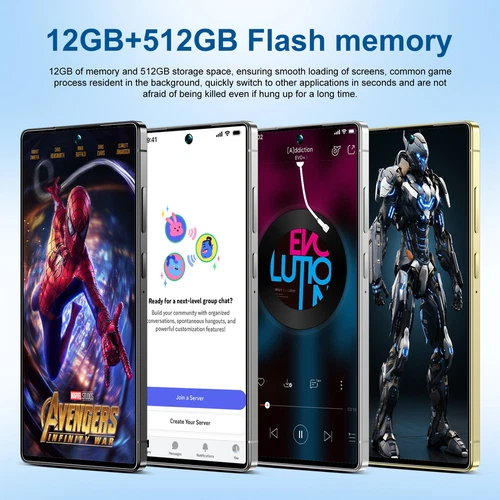 New S25 Ultra 5G Smartphone 7.3" Factory Unlocked Android Cellphones Dual SIM - Picture 20 of 34