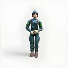 VINTAGE 1982 HASBRO G.I. JOE GRUNT ACTION FIGURE STRAIGHT ARM 3.75 inch