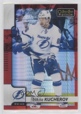 2017-18 O-Pee-Chee Platinum Red Prism 169/199 Nikita Kucherov #4 4vy