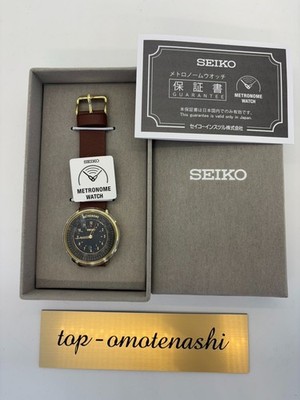SEIKO Metronome Watch Dark Brown SMW001A Standard Line With Box From Japan