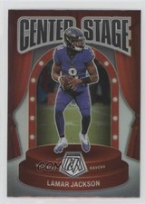 2024 Panini Mosaic Center Stage Silver Prizm Lamar Jackson #21 ib6