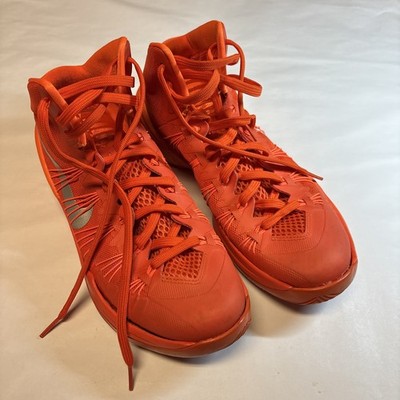 Nike Men's Hyperdunk Sneakers Orange 2013 Court Basketball Shoes Size 8.5