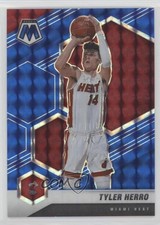 2020-21 Panini Mosaic Blue Mosaic Prizm 78/99 Tyler Herro #5 0w27