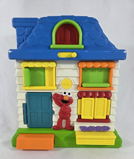 Vintage Sesame Street Elmo Hide Seek House TYCO 1997