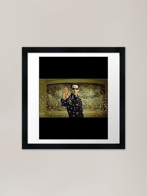 Matrix Neo stopping bullets Framed  Framed Wall Art Poster Canvas Print Picture