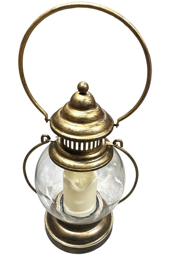 Home Reflections Indoor/Outdoor 16" Hanging Lantern Bronze