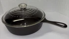 Wagner Ware Sidney O 1088 J #8 Cast Iron Chicken Fryer w/C8 Lid RESTORED skillet
