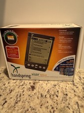 Excellent Condition-Vintage Handspring Visor Deluxe Handheld Computer Palm OS